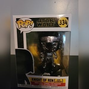 Funko Pop! Vinyl: Star Wars - Knight of Ren (Cannon) (Hematite Chrome) #334